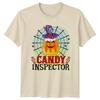 Candy Inspector TShirt Halloween Candy Halloween Gift For Him And Her