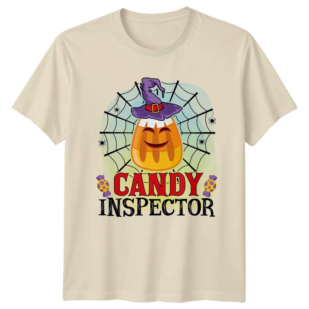 Candy Inspector TShirt Halloween Candy Halloween Gift For Him And Her