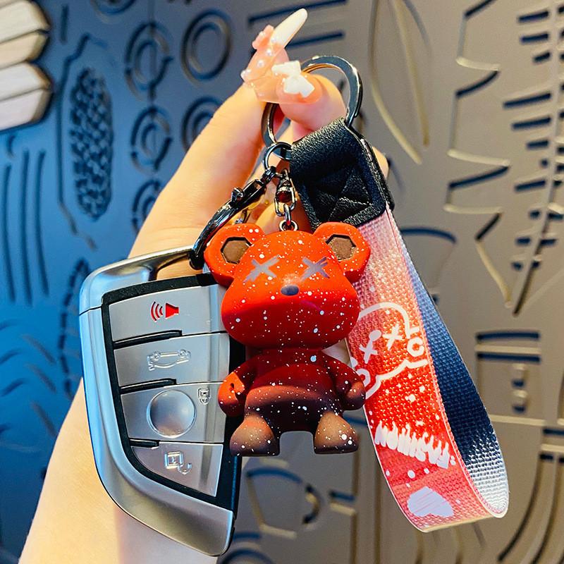 Resin Artistic Chameleon Bear Keychain Colorchanging Fun For Kids And Adults Alike