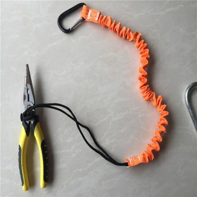 Sicherheits-Bungee-Leine Werkzeug-Lanyard Mit Karabinerhaken Klettern Arbeiten Sturzsicherung Sicherheitsseil Arbeiten in der Höhe Klettern