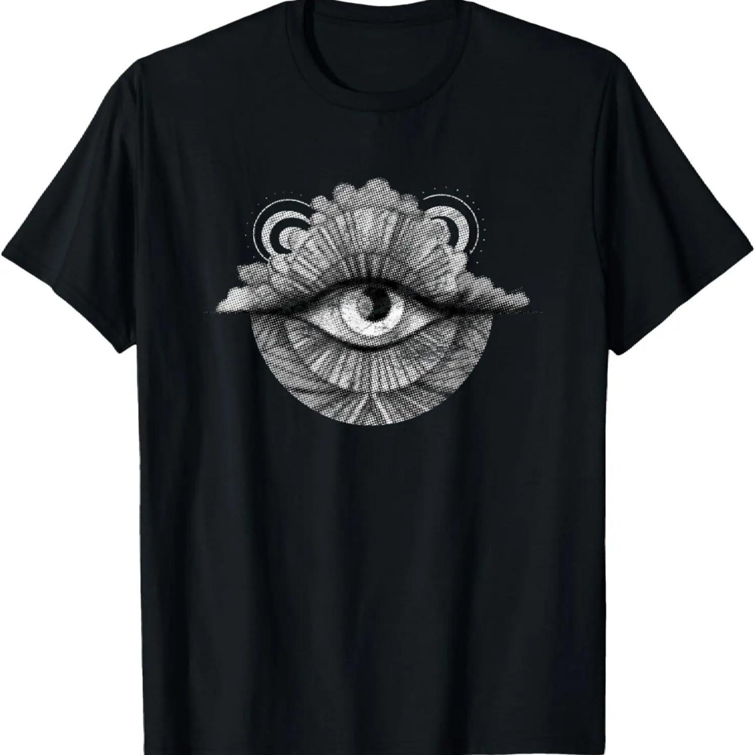 70s eye, cloud, sun, retro, disco, look, style, costume, fun T-Shirt S