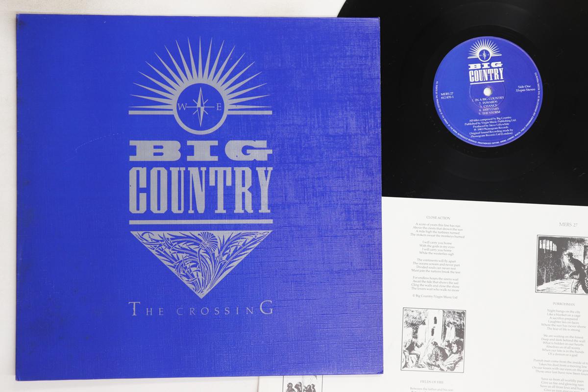 

LP Record BIG COUNTRY - Crossing MERS27 MERCURY 1983 UK Rock Used