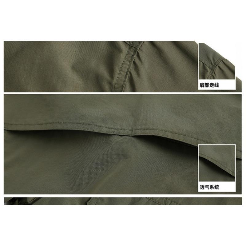Men S Loose Long Sleeve Quick Dry Casual Shirt For Spring Autumn