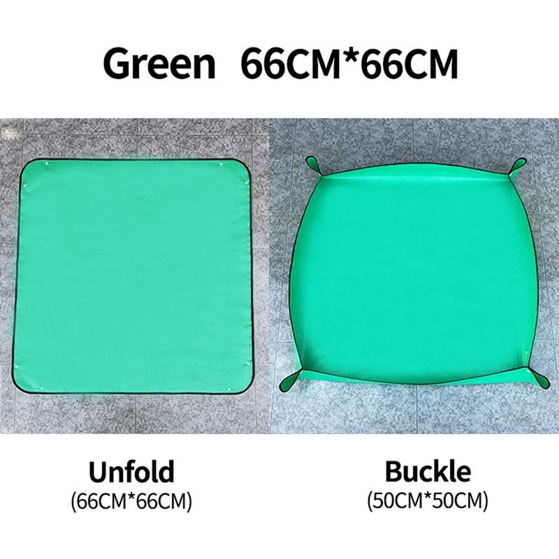 3PCS New Planting Mat 50cm-100cm Gardening Potting Pad Foldable Garden Plant Flower Pot Transplanting Waterproof Mats