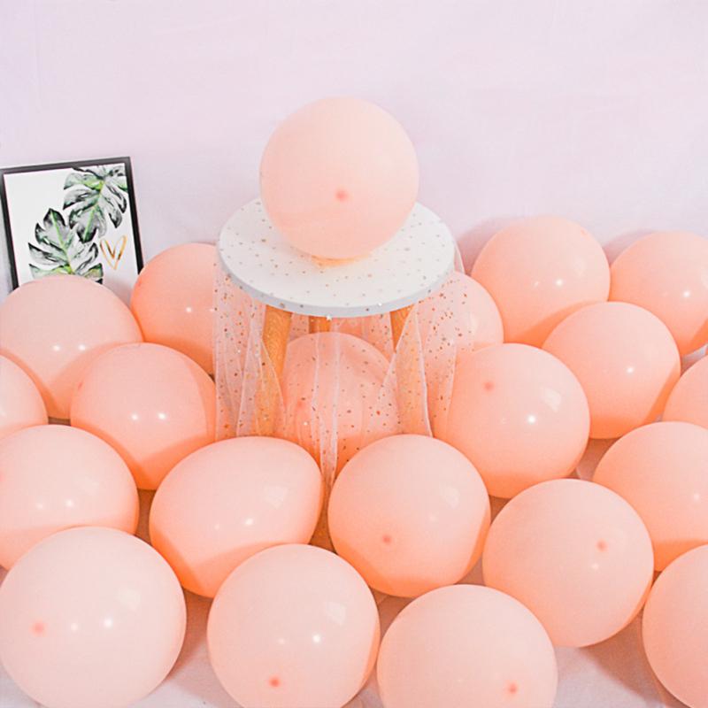 10 Stück 10-Zoll-2,2-g-Latexballons in heller, süßer Macaron-Farbe, verdickt, wiederverwendbar, für Hochzeiten und Feiertage