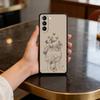G-Gentle G-Girl Pastel Phone Case For Samsung S25,24,23,22,30,21,10,9,Ultra,Plus,Lite,FE,4,5 G Soft Black Case