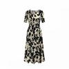 Women S Chiffon Round Neck Short Sleeve dreSS 461 509