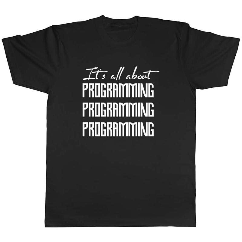 C est tout sur la programmation T-shirt unisexe pour hommes S