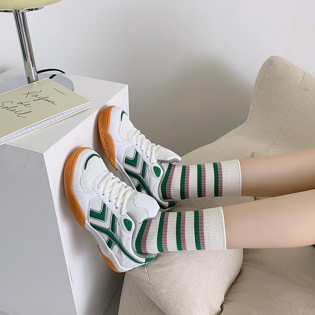 5 Pairs of Women's Lucky Clover Golji Mid-Calf Socks