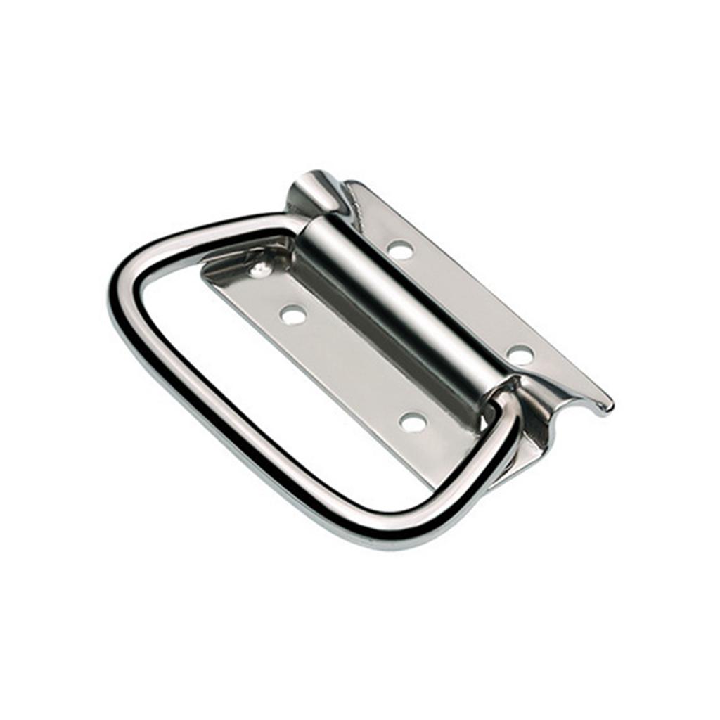 304 Stainless Steel Folding Handle Wood Box Handle Industrial Electric Cabinet Door Air Box Tool Equipment Box Handle