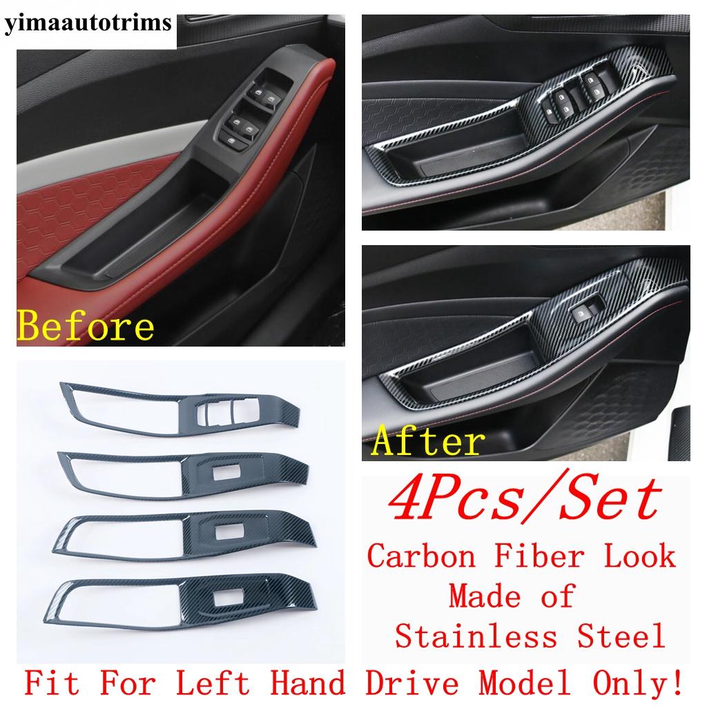 For MG 5 MG5  -  Car Inner Door Armrest Window Glass Lift Switch Panel Handle Bowl Frame Cover Trim Accessories Interior