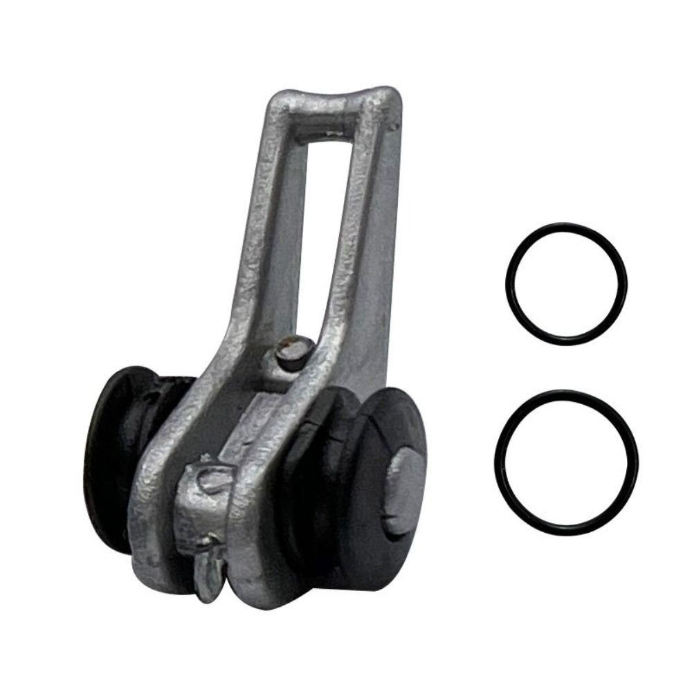 10pcs No Curling Fishing Bait Holder with Rubber Rings Fishing Rod Fixed  Fishing Rod Pole