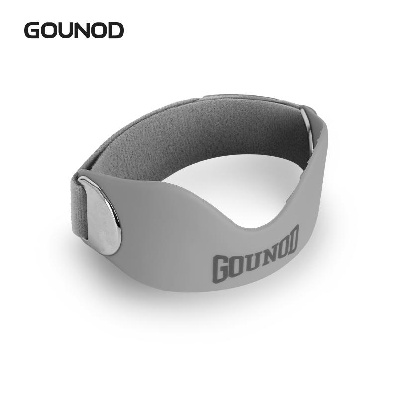 1PC/2PC GOUNOD Knee Strap for Support Knee  Basketball Stabilizer Brace Silicone Band Elasticity Fixed Supportion Patellar Ring