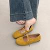 Fashion New French Suede Flat Single Shoes Women's 2025 Spring/Summer Gentle Mary Jane Shoes
