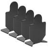 4Pcs Shooting Target Aluminium Alloy Shoot Range Trian Stand Indoor EntertainmentB Type