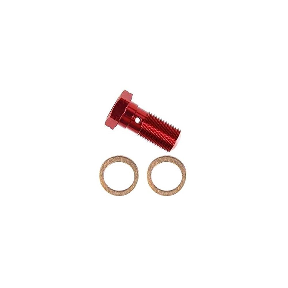 SWAGE LINE Banjo Bolt (Single) Single GRP304 красный