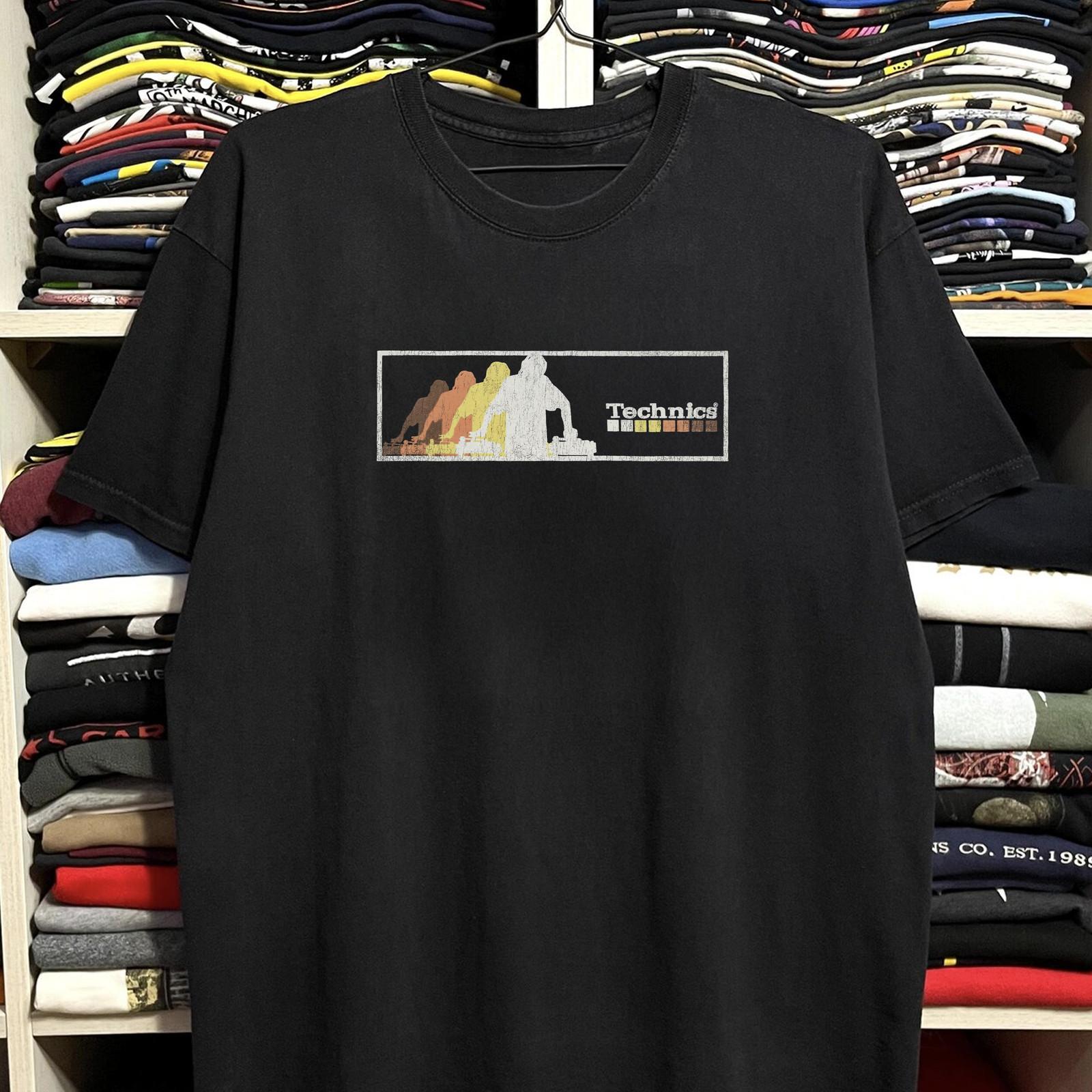 Aged Technics Washed T-Shirt Black XXL L
