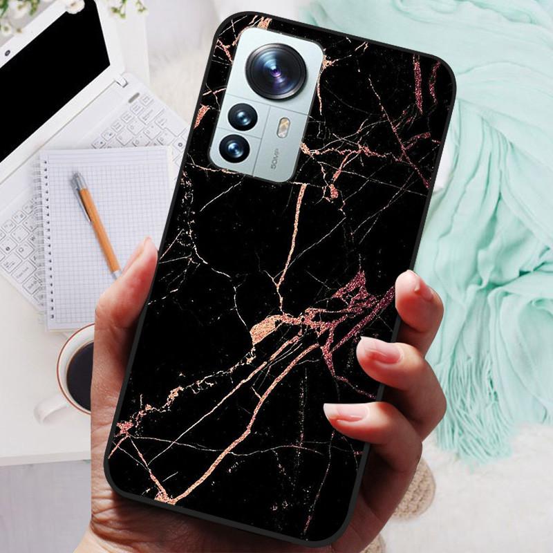 For Xiaomi 12 Pro Case Soft TPU Silicone Phone Covers for Xiaomi 12X 12 X 12Pro 5G Case Bumper Shockproof Coque Xiaomi12 Cover