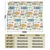 Matryoshka Russian Nesting Doll Velvet Throw Blanket Cute for Sofa Knitted Blanket Travel Warm Multifunction