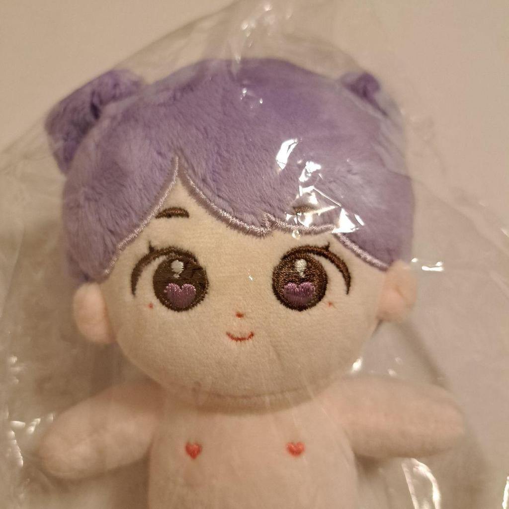 [USED] BTS JIN 15cm Plush Toy Purple JIN