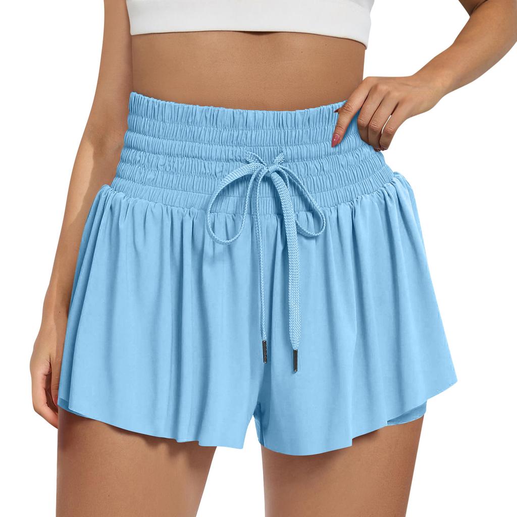 Flowy Athletic Shorts For Women High Waisted Gym Yoga Workout Running Tennis Skirt Skort Cute Clothes Casual Summer