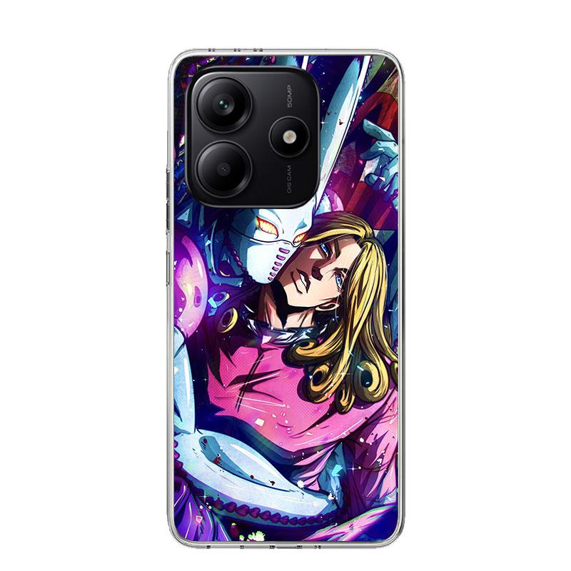 

JoJo s Bizarre Adventure Cool Phone Case For Xiaomi Redmi Note 13 14 15 Pro Plus 12S 12 14S 11S 11E 10 10S 11 11T 5G 4G Cover Co Redmi Note 11T 5G