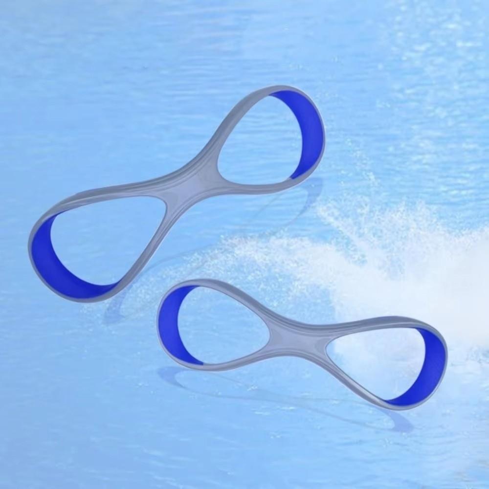 Ergonomic Shape Swimming Paddles High Elbow Design Swim Training Paddle  Stroke Correction