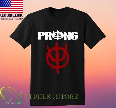 PRONG Uomo Nero Taglia S-5XL