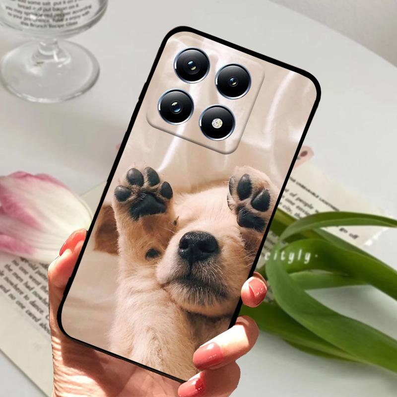 Чохли Для Xiaomi 14T Захисний Бампер Mi 14T Силіконовий М'який TPU Матовий Чохол Для Телефона Для Xiaomi 14T Pro 5G Милий Мультяшний Coque Funda Capa