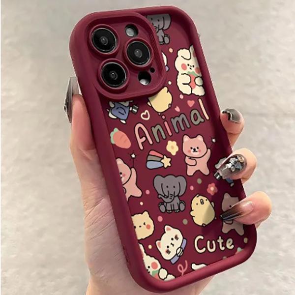 

Full Screen Ladder Shell for Small Animals - Fits Apple 17 Pro Max, 16, Graffiti 15, Cute 14/13 Pro 12 Pro
