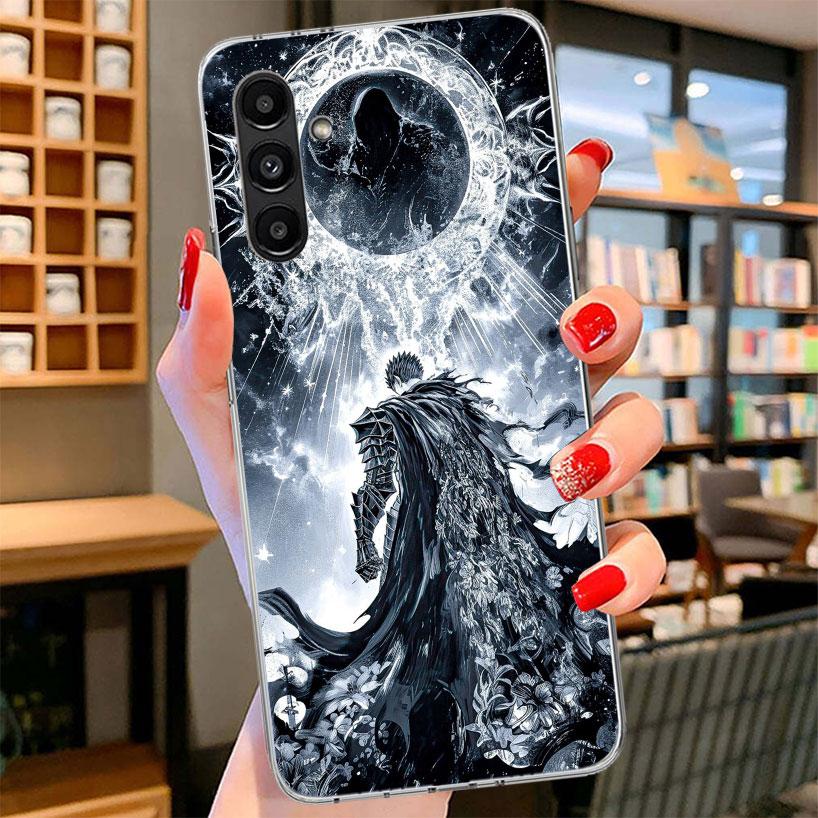 Black White G-Guts B-Berserks Phone Case For Samsung Galaxy A17 A37 A57 A16 A26 A36 A56 A15 A25 A35 A55 A14 A24 A34 A54 A13 A23