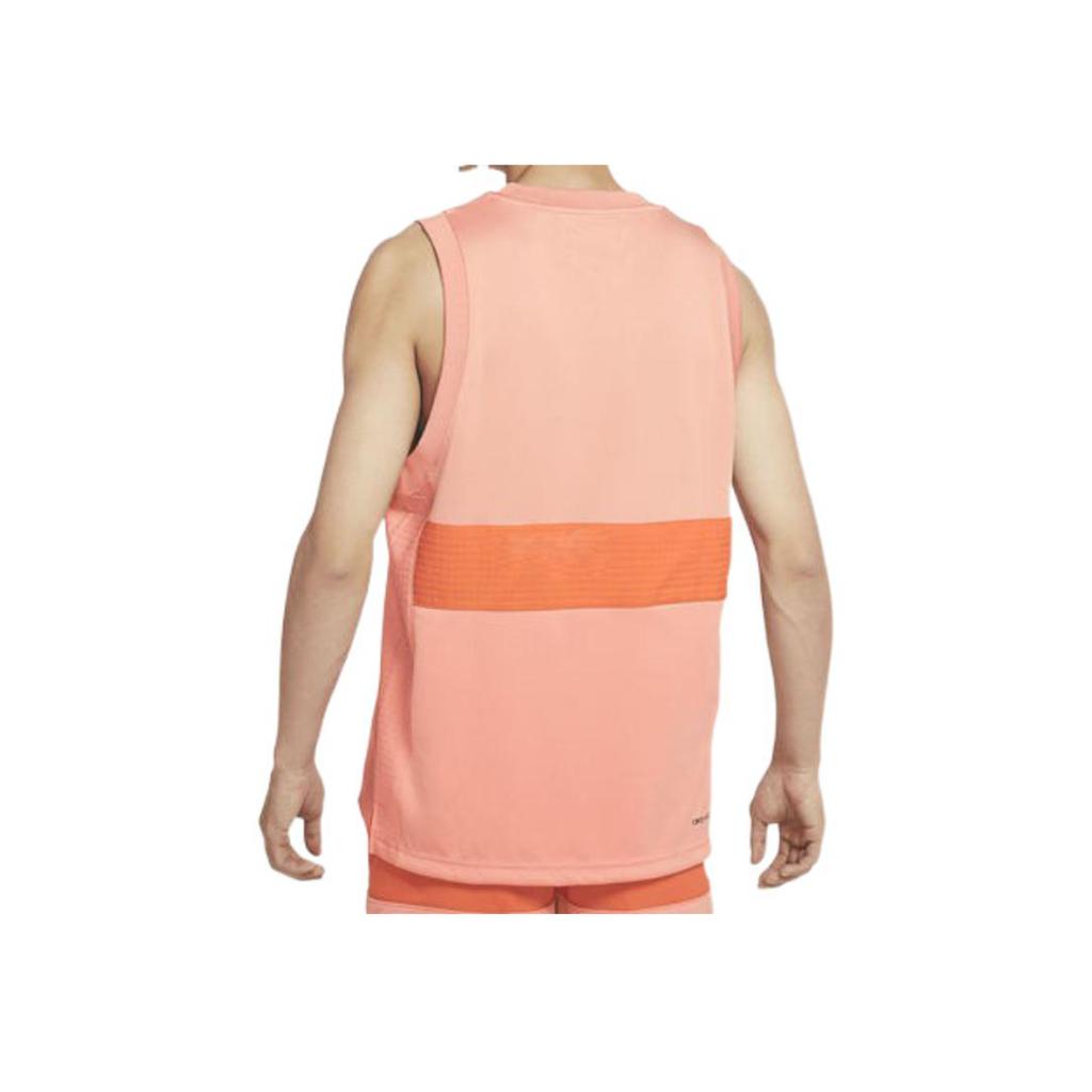 Jordan Patched Logo Crew Neck Sleeveless Vest Men Tops Orange CZ4742-808