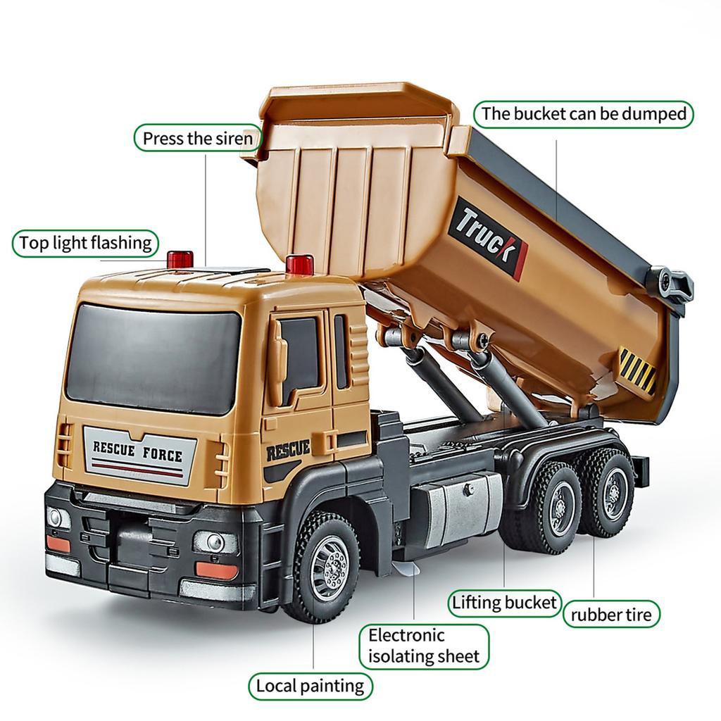 Simulation Fire Truck Ladder Truck Sprinkler Truck Sanitation Truck Alloy Engineering Vehicle Children's Car Model Toy