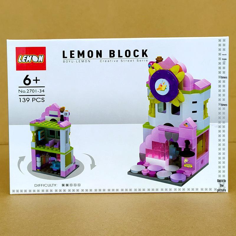 Mini Street View City Series Building Blocks - Educational Toy & Gift for Kids