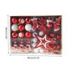 KX4B for Creative Christmas Plastic Christmas Balls Christmas Pendant Gifts for