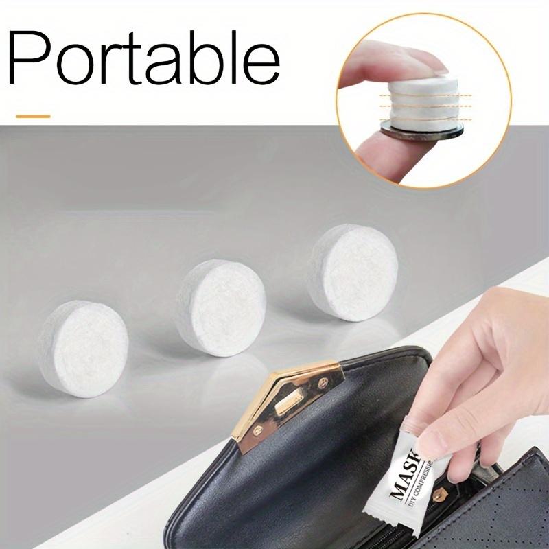 Compressed Face Mask, Disposable Facial Mask Paper, Hydrating Non-woven Facial Mask 100pcs/bag-1 Bag