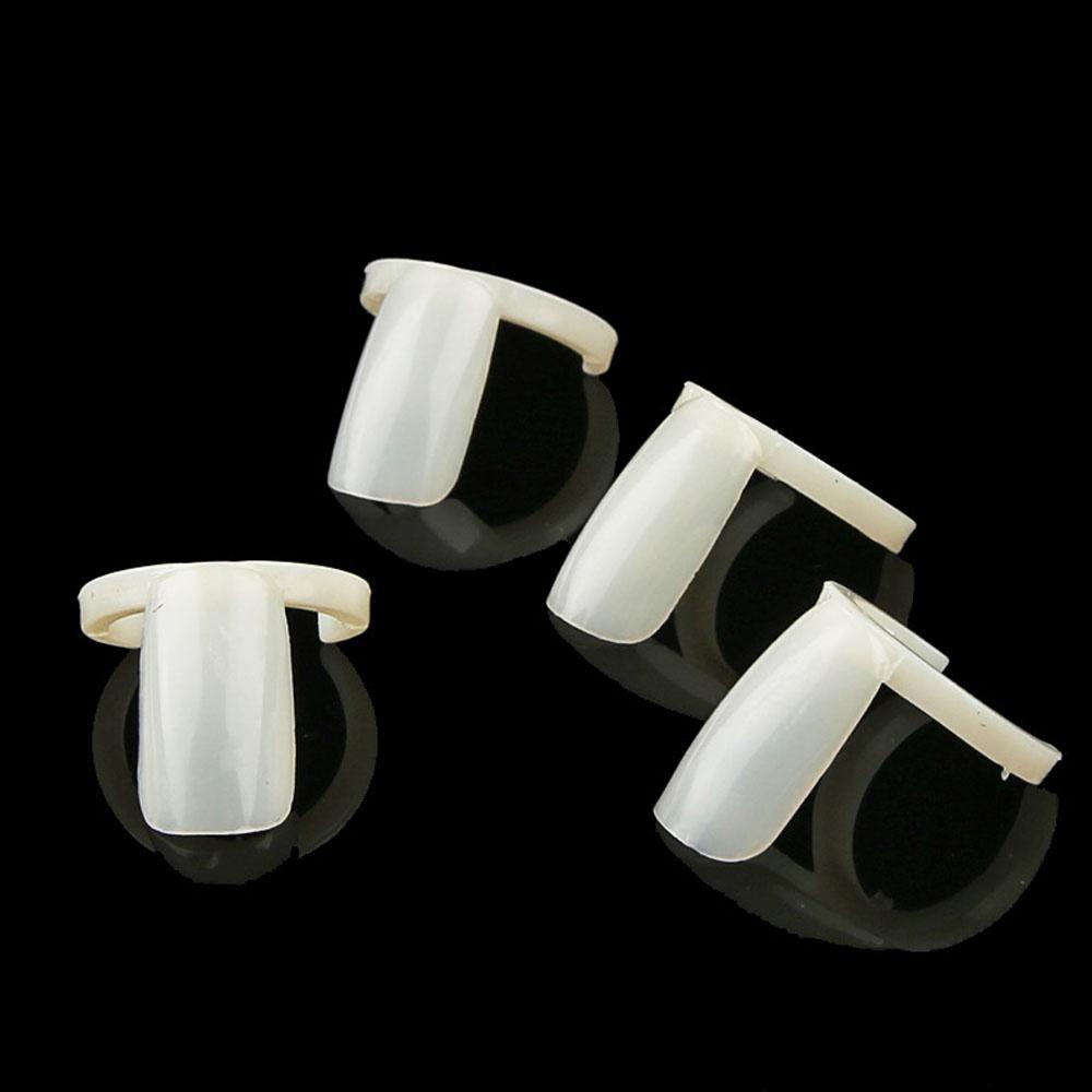 50 Pcs/set Multifunction False Nails Tip for DIY Nail Polish UV Gel Color Display Ring Style Nail Tip Accessories