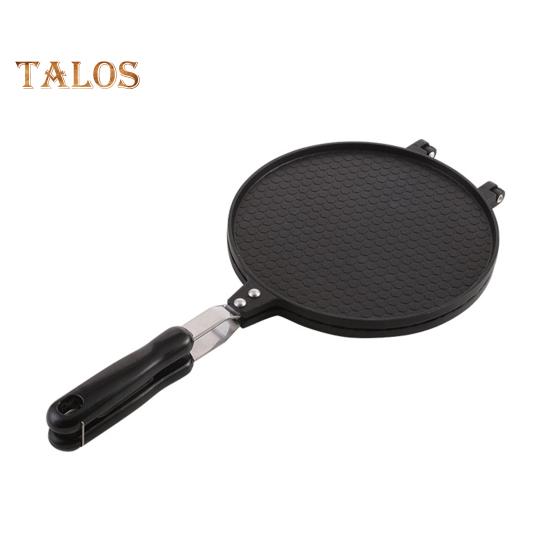 

Пресс для тортильи из алюминия с антипригарным покрытием и ручкой для кухни, сверхпрочная плита, пресс для тортильи и плита, устойчивая к высоким температурам, кухня S