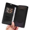 For Samsung Galaxy S25 FE Wallet Case YIKATU YK-006 Magnetic Closure Leather Phone Cover Litchi Texture