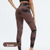 Women's Tie-Dye High Waist Yoga Pants - Seamless, High Elasticity, Hip Lift, Perfect for Running & Fitness.
