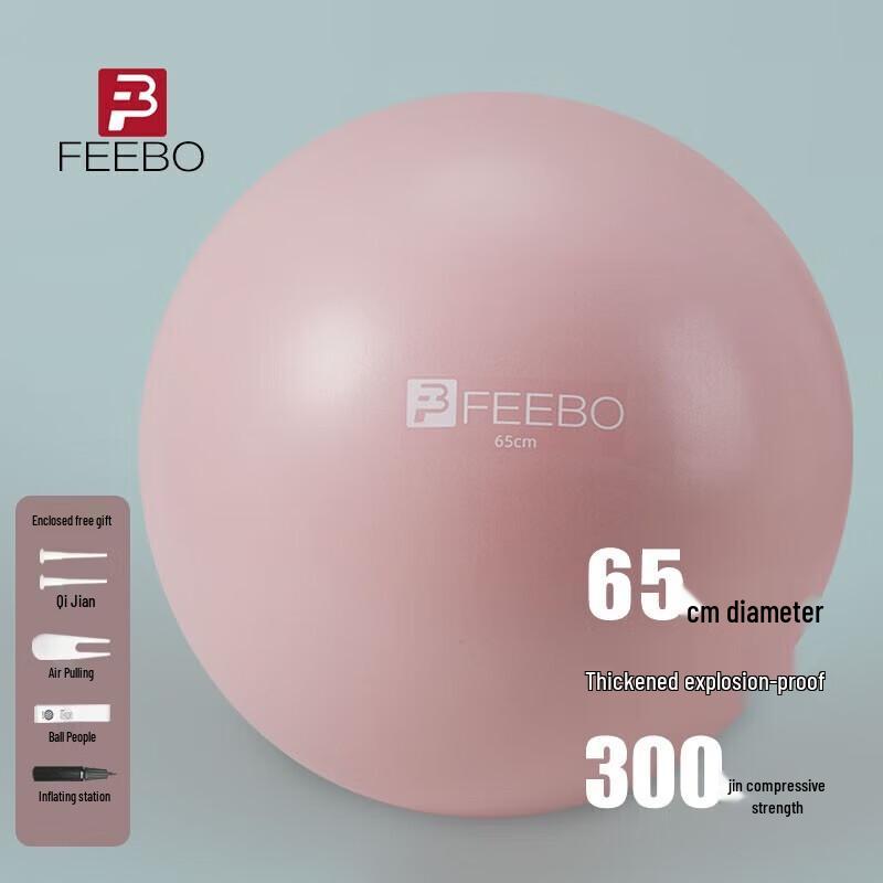 FEEBO Anti-Burst Yoga & Exercise Ball