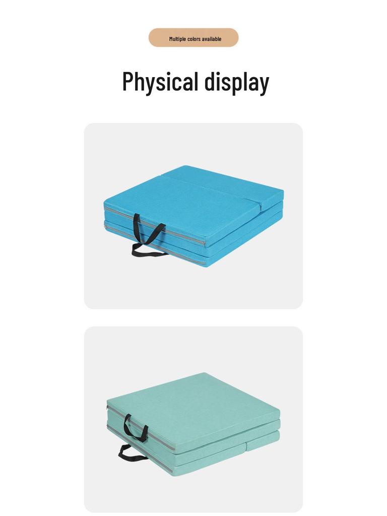 School-Approved Folding Nap Mat for Students and Adults - Portable and Office-Friendly