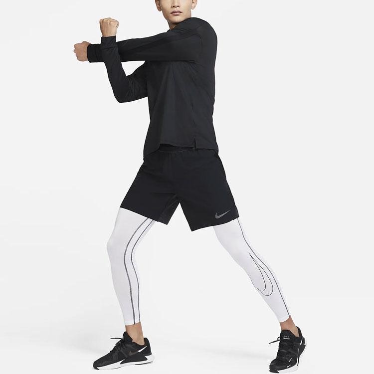 Nike Casual Training Eco-Friendly Breathable Tight Fitness Pants Men pants White DD1914-100