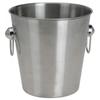 Seau À Glace - Inox - 20 Cm - Finition Mat - 2 Anneaux De Portage - 400 G