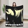 Soft Blanket Travel Office Silent Hill 2 Horror Metal Bedding Throws Flannel Bedspread For Couch Chair Graphic Sofa Bed Cover