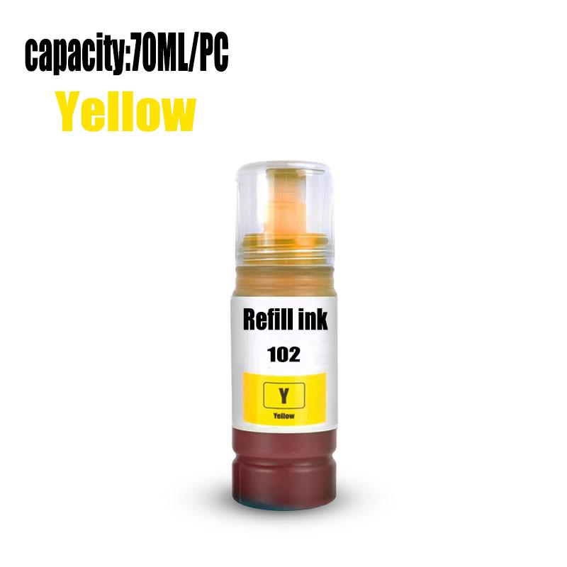 for epson 102 ink compatible 102 Refill Dye ink For ECOTANK ET-2700 ET-2750 ET-2751 ET-2850 ET-3700 ET-4750 ET-4850 ET-15000