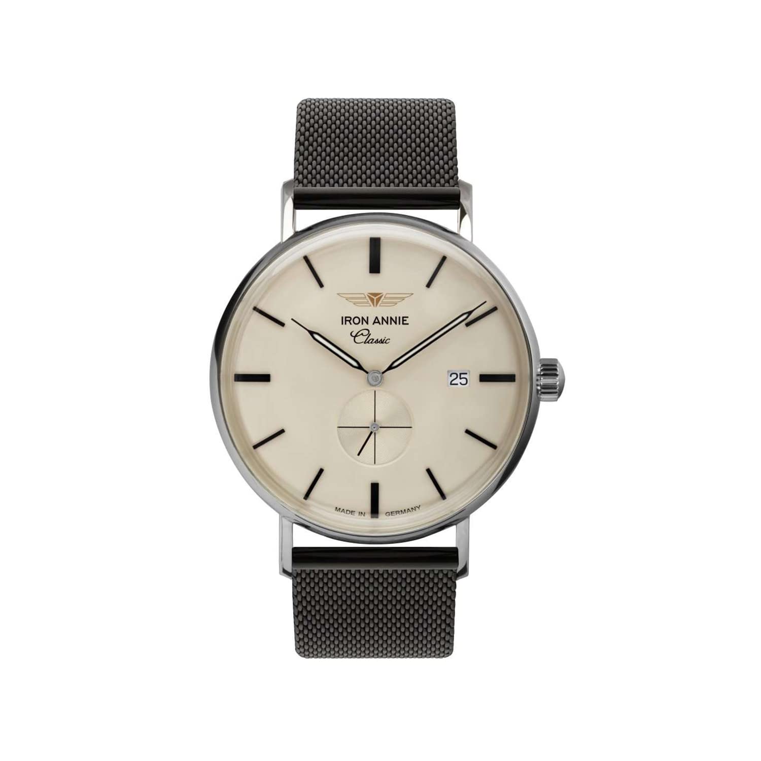 

Авіаторський годинник Iron Annie Limited Model CLASSIC Black [Iron Annie] Amazon.co.jp 5938M-5QZ Чоловічі