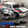 1:24 Scale 4WD Drift Racing Car With 2-Speed Switch LED Headlights  Drift Compatible with SmartphonesTablets 2.4GHz Wireless Control