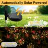 Solar LED Firework Lights Outdoor Dandelion Lamp Waterproof Swaying Starburst Light for Yard Patio Garden Christmas Decor 1-4PCS