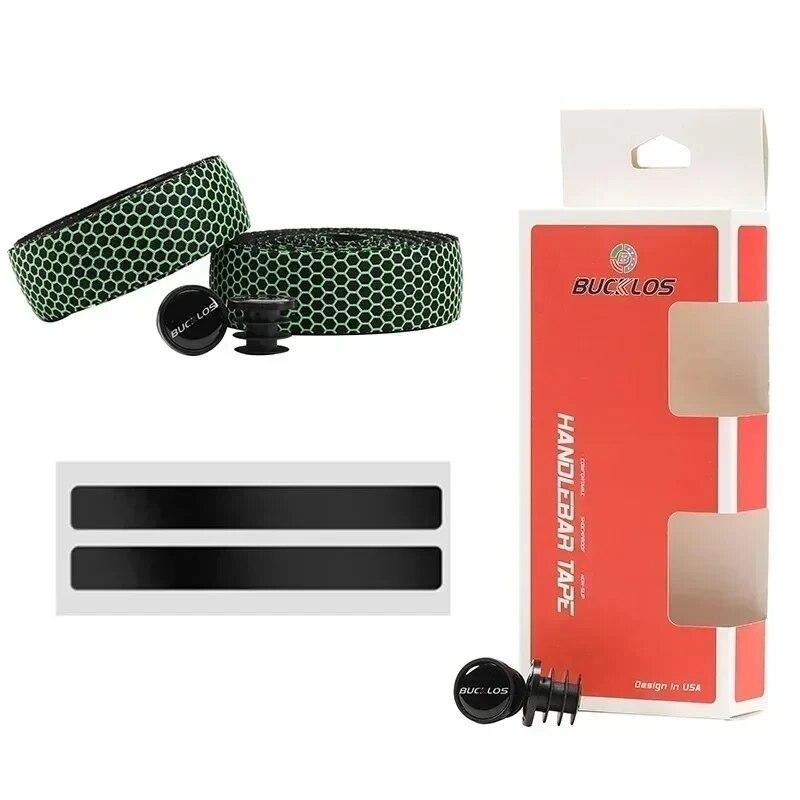 

BUCKLOS ленты для шоссейного велосипеда, силиконовый чехол на руль велосипеда, мягкие противоскользящие ленты на руль велосипеда, ремень для ручки гоночного велосипеда